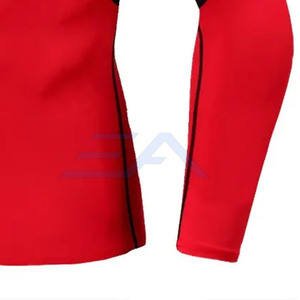 Camiseta de Compresión para Hombre, Venta Directa de Fábrica, Transpirable, Ecológica, Spandex/Poliéster, Personalizable, al por Mayor, Mejor Precio en Línea - Product Image 6