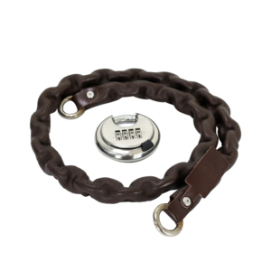Vintage Leather Password Chain <b>Lock</b> for Urban Drivestyle-Unimoke Series Bicycles Parts - Product Image 2
