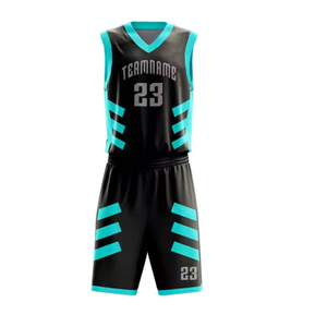 Los uniformes de baloncesto de tamaño XL más vendidos, colores personalizados, secado rápido, transpirable, diseño atractivo, Impresión de logotipo personalizado para el verano - Product Image 2