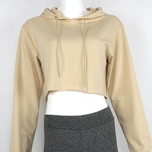 Sudaderas con capucha personalizadas de algodón para mujer, diseño Original de alta calidad, Top corto Sexy a la moda, cuello con capucha, estilo deportivo, Invierno - Product Image 5