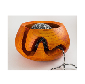 Cuencos de hilo de madera de diseño popular, cuenco de hilo de lana de artículos diversos de madera de alta calidad a un costo asequible - Product Image 2