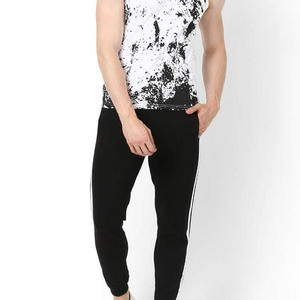 Pantalon homme décontracté en toile, taille haute, multi-poches, imperméable, respirant, coupe droite, rayé - Product Image 6