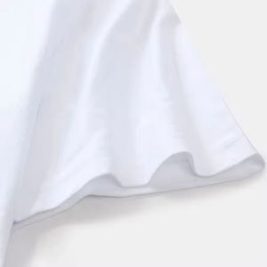 T-shirts pour hommes en coton 100% de haute qualité, tricotés avec un motif de lettres - Dernier design, respirant, coupe ample - Product Image 3