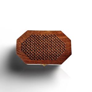 Boîte à épices en bois de style moderne - Compatible lave-vaisselle et four, écologique, identification rapide des épices BRUSHSTROKE - Product Image 6