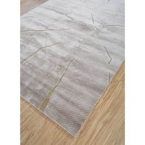 Tapis Aibz-1005 Azalea en soie de bambou noué à la main, 10 mm d'épaisseur, rectangulaire, abstrait, pour couloir, moelleux, fait main - Product Image 2