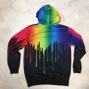 Sudadera con Capucha Personalizada al por Mayor, Bordada con DTG, Estilo Urbano, Básicos de Moda en Tela de Felpa, Mezcla de Algodón - Product Image 4
