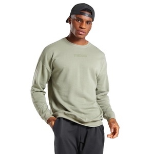 Sweat-shirt à col rond avec logo personnalisé de haute qualité pour hommes, ensemble de 2 pièces, vente en gros de survêtements de jogging unis avec logo - Product Image 1