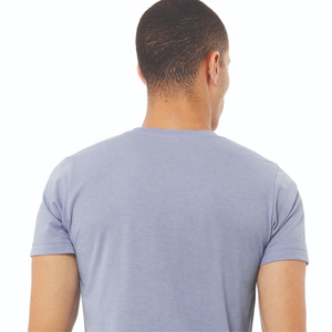 Camiseta antiarrugas Unisex de primera calidad personalizada de alta calidad 100% algodón serigrafiado patrón sólido holgado camiseta lisa para hombre - Product Image 5