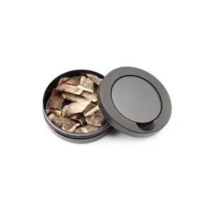 Best Quality Fabrication Metal Snuffbox Snus Cans Round Shape Tin Box At Best Price