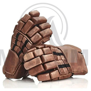 Guantes de Hockey sobre Hielo de Cuero Personalizados, Ligeros, Transpirables, Impermeables y Protectores para Deportes al Aire Libre - Product Image 3