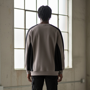 Sweat-shirt à capuche pour homme OEM, hiver, 100% coton, col rond, polaire, surdimensionné, imprimé personnalisé, 2 tons, haute qualité - Product Image 6