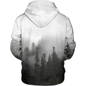 Nouvelle tendance Tie Dye coloré polaire automne hiver manches longues Sport Hoodies pour hommes - Product Image 2