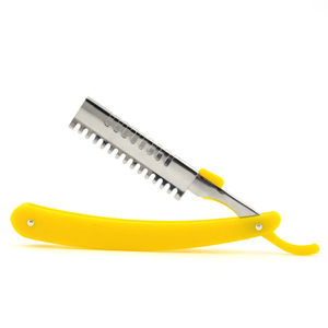 Maquinilla de afeitar profesional de acero inoxidable, de alta calidad de barbero maquinilla de afeitar, con bloqueo oscilante, una hoja - Product Image 4