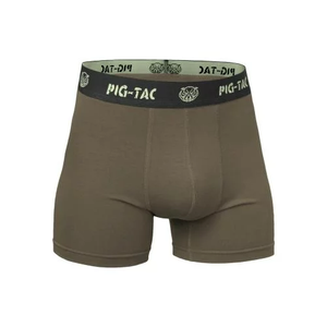 Calzoncillos bóxer de corte medio para hombre con tejido de punto transpirable de elastano/algodón de secado rápido, logotipo en la cintura y ajuste cómodo. - Product Image 1