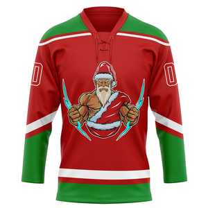 Maillot de hockey sur glace personnalisé de haute qualité pour les jeunes vêtements de hockey des États-Unis et de l'Europe Fabricant - Product Image 5