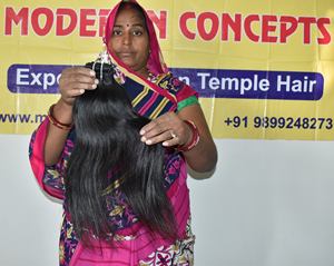 Venta al por mayor 100% Extensiones de cabello humano de la cutícula de Wgs recto natural sin procesar - Product Image 6