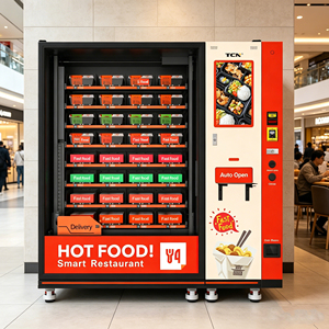 Máquina Expendedora de Comida Caliente TCN 8V, Máquina de Servicio de Alimentos para el Cuidado de la Salud, Operación <span class=keywords><strong>24</strong></span>/7, Sin Necesidad de Cafetería, Alta Capacidad - Product Image 1