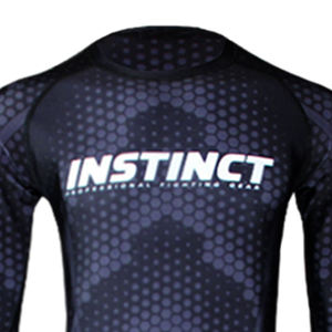 Ensemble de sport MMA pour hommes : Legging et Rash Guard respirants, anti-UV, avec logo personnalisé par sublimation – Meilleur style en gros - Product Image 4