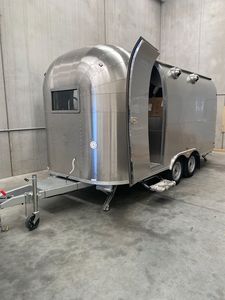 Carrito de Comida Móvil para Café y Helados con Potencia de 1500W, 1 Año de Garantía, Frutas, Maíz, Nueces y Harina - Product Image 2