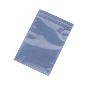 Bolsas de protección antiestática plateadas grises resellables con cierre zip ESD para electrónica, PCB, reacondicionamiento de portátiles y reciclaje. - Product Image 1