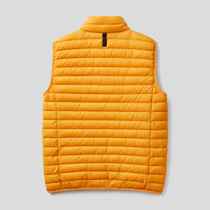 Chaleco acolchado fino de invierno para hombre, venta al por mayor, logotipo personalizado, transpirable, de talla grande, alta calidad, más vendido - Product Image 2