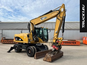 Escavatore Gommato Usato Caterpillar M318D 4WD 19 Tonnellate con Motore Cat C6.6 ad Alta Mobilità per Macchinari da Costruzione Stradale Comunale - Product Image 2