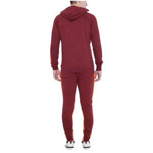 ชุดวอร์ม2ชิ้นสำหรับผู้ชาย, ชุดวิ่งจ๊อกกิ้งแฟชั่นมีฮู้ดขนาดใหญ่พิเศษ - Product Image 4