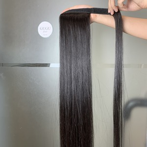Cabello para Cola de Caballo 100% Humano Virgen Vietnamita de Primera Calidad, Color Natural, Súper Doble Trama, Suave y Sedoso, Precio de Fábrica al Por Mayor - Product Image 6