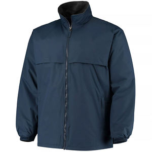 Servicio OEM de alta calidad invierno 2025 Vintage Stand chaqueta cortavientos para hombre con capucha mangas raglán logotipo personalizado impreso transpirable - Product Image 1