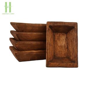 High Quality Wooden <b>Dough</b> <b>Bowl</b> Acacia <b>Bowl</b> for Candle Making Wooden Rustic Design From Vietnam Factory - Product Image 1