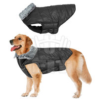 Vente chaude Chien Puffer Manteaux Réchauffement Léger À L'intérieur De La Fausse Fourrure Pet Vêtements pour Extérieur Résistant À L'eau Chien Puffer Gilet