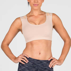 Sujetador Deportivo Simple para Mujer, Diseño Superior, para Yoga y Running, Talla Personalizable, Transpirable, Spandex/Nailon, Logotipo Frontal, Alto Soporte, Talla Grande - Product Image 2