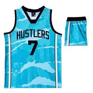 Custom Design Your Own Sublimation Best Basketboll <b>Basketball</b> Uniform Jersey Set Embroidery - Product Image 4
