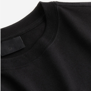 Camiseta de manga corta de corte Regular de alta calidad para hombre, punto suave, 100% algodón, transpirable, secado rápido, colores sólidos, serigrafía - Product Image 3