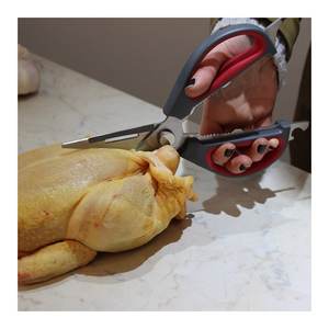 Black and Red CX316 <b>Kitchen</b> <b>Scissors</b> 24.5cm <b>Kitchen</b> Tool - Product Image 2