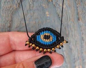 Collier tendance vintage en macramé argenté plaqué rhodium, chaîne à maillons de 20 à 25 mm, cadeau de fiançailles, de mariage, unisexe, dernière arrivée - Product Image 3