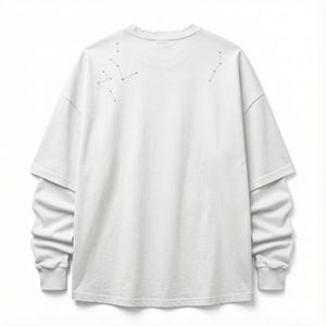 Camiseta Premium Chroniques para Hombre, Estilo Urbano, Diseño de Moda, Estilo Viral, Estilo Y2K, Estampado Puff, CulturePiece - Product Image 2