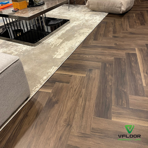 Suelo de espiga Spc 5mm 6mm 7mm 8mm Suelo de vinilo impermeable Spc Fábrica de Vietnam Suelo de vinilo - Product Image 2