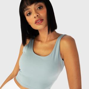 Camiseta Deportiva Sexy Personalizada para Mujer, Venta al por Mayor, Ropa Deportiva Transpirable de Secado Rápido, Spandex/Poliéster - Product Image 4