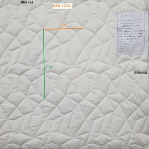 KSD 1256 Machine à courtepointe pour 2-5 couches de haute qualité 100% polyester motif brodé respectueux de l'environnement pour la maison d'hôtel - Product Image 1