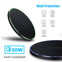 Chargeur de téléphone sans fil OEM, charge rapide, chargeur sans fil personnalisé pour téléphone, 15W 20W, charge sans fil
