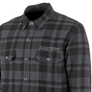 Chemise de moto en flanelle avec protection CE, vêtements de protection, production en gros OEM, marque privée, exportation - Product Image 3