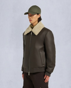Chaqueta Bomber con Capucha Personalizable con Logotipo, Chaqueta de Invierno con Cuello de Piel Sintética Suave, Chaqueta Bomber con Cierre de Cremallera, OEM ODM - Product Image 4