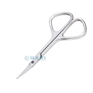 Meilleur design personnalisé outil de soin des ongles nouveau style ciseaux incurvés en titane dissolvant de cuticules manucure en acier inoxydable tranchant personnalisé - Product Image 1