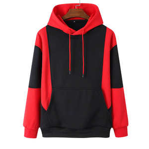 Sudadera con Capucha Doble 100% Algodón Puro, Estilo Casual, Diseño Liso, para Otoño, Talla Grande, para Hombre y Mujer - Product Image 1