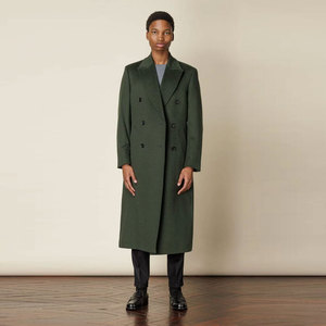 Abrigo de lana informal de invierno de alta calidad para hombre Chaqueta de invierno cálida de la mejor calidad OEM al por mayor - Product Image 3