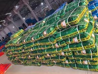 Bâche PE imperméable et stabilisée aux UV, tissu robuste et durable pour la protection des matériaux de construction et du béton – Offre Spéciale