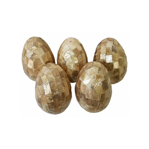 Fabriqué à la main moderne nacre oeuf maison réchauffement cadeau fête de pâques décorations murales en gros du Vietnam - Product Image 3