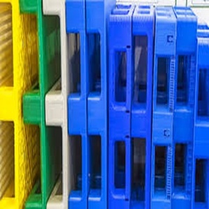 พาเลทพลาสติกใช้งานได้ทุกสภาพอากาศแบบ4ทางสไตล์ยูโรสำหรับใช้ในอุตสาหกรรม - Product Image 3