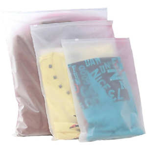 OEM Vente en gros Usine au Vietnam Sac à fermeture éclair thermoscellable Sacs zip-lock certifiés Emballage textile pour vêtement GRS40 RCS CTIC personnalisé - Product Image 3